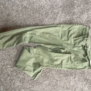 Old Navy green leggings size 10